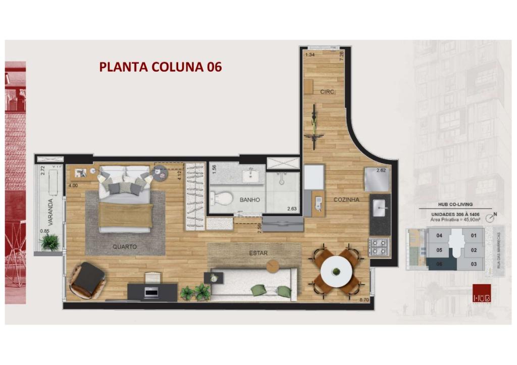 Excelente Apartamento com 1 Quartos em Centro, Rio De Janeiro - Foto 14