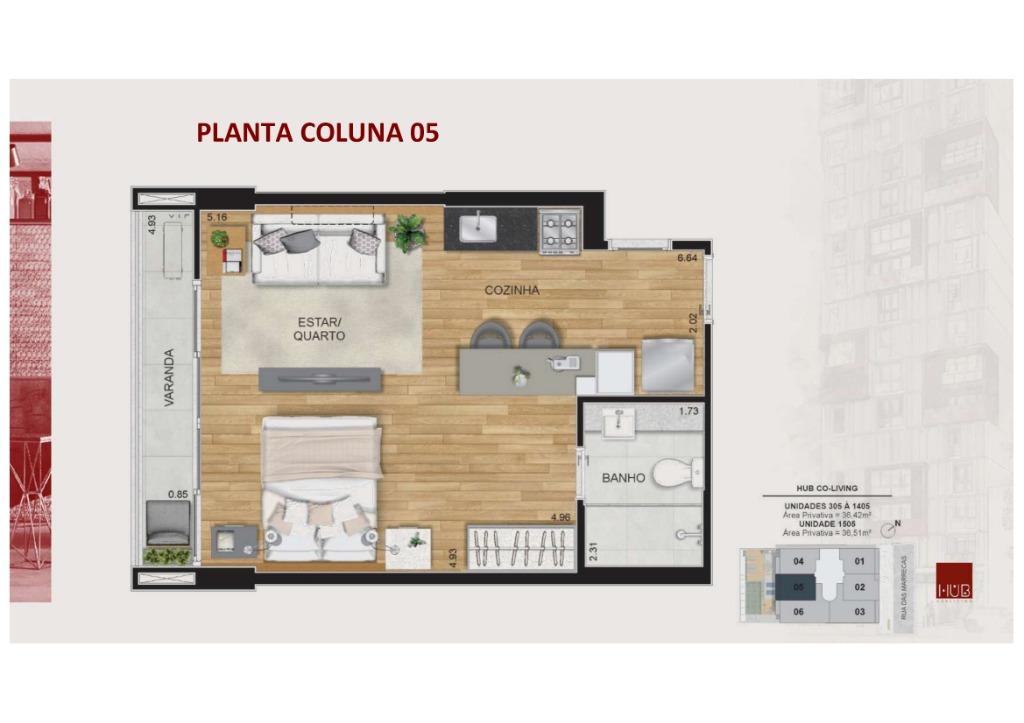 Excelente Apartamento com 1 Quartos em Centro, Rio De Janeiro - Foto 6
