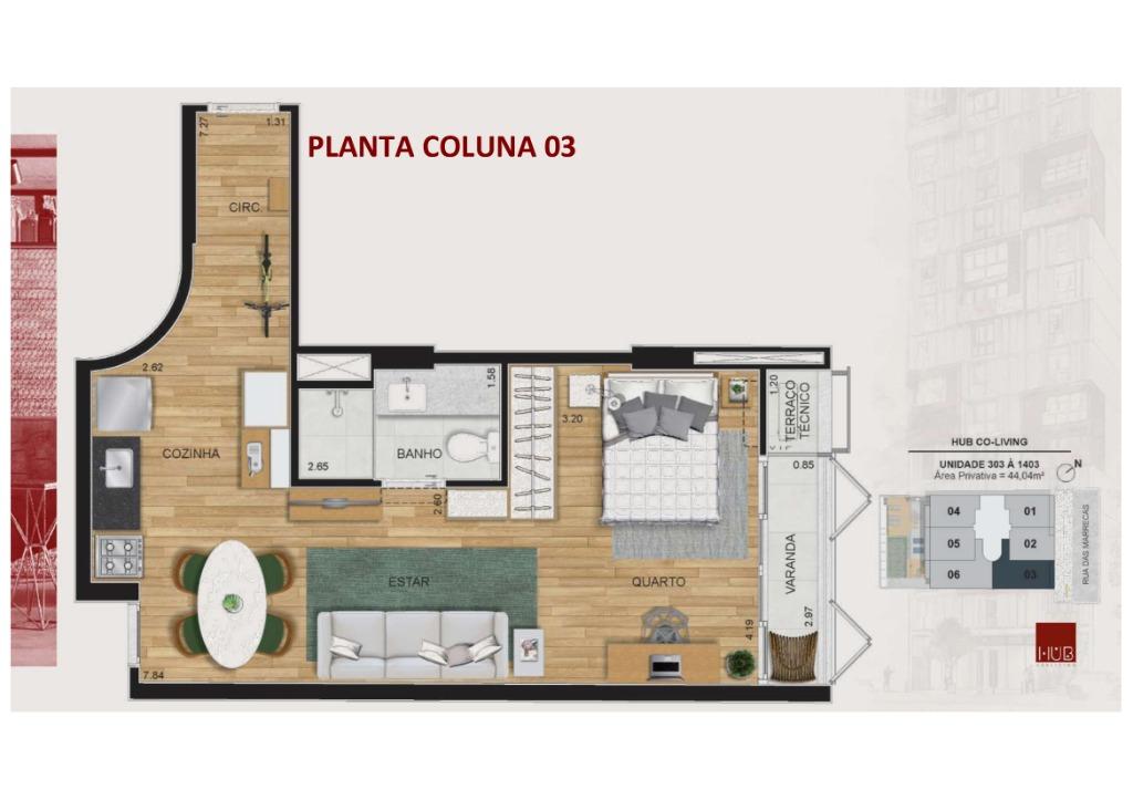 Excelente Apartamento com 1 Quartos em Centro, Rio De Janeiro - Foto 7