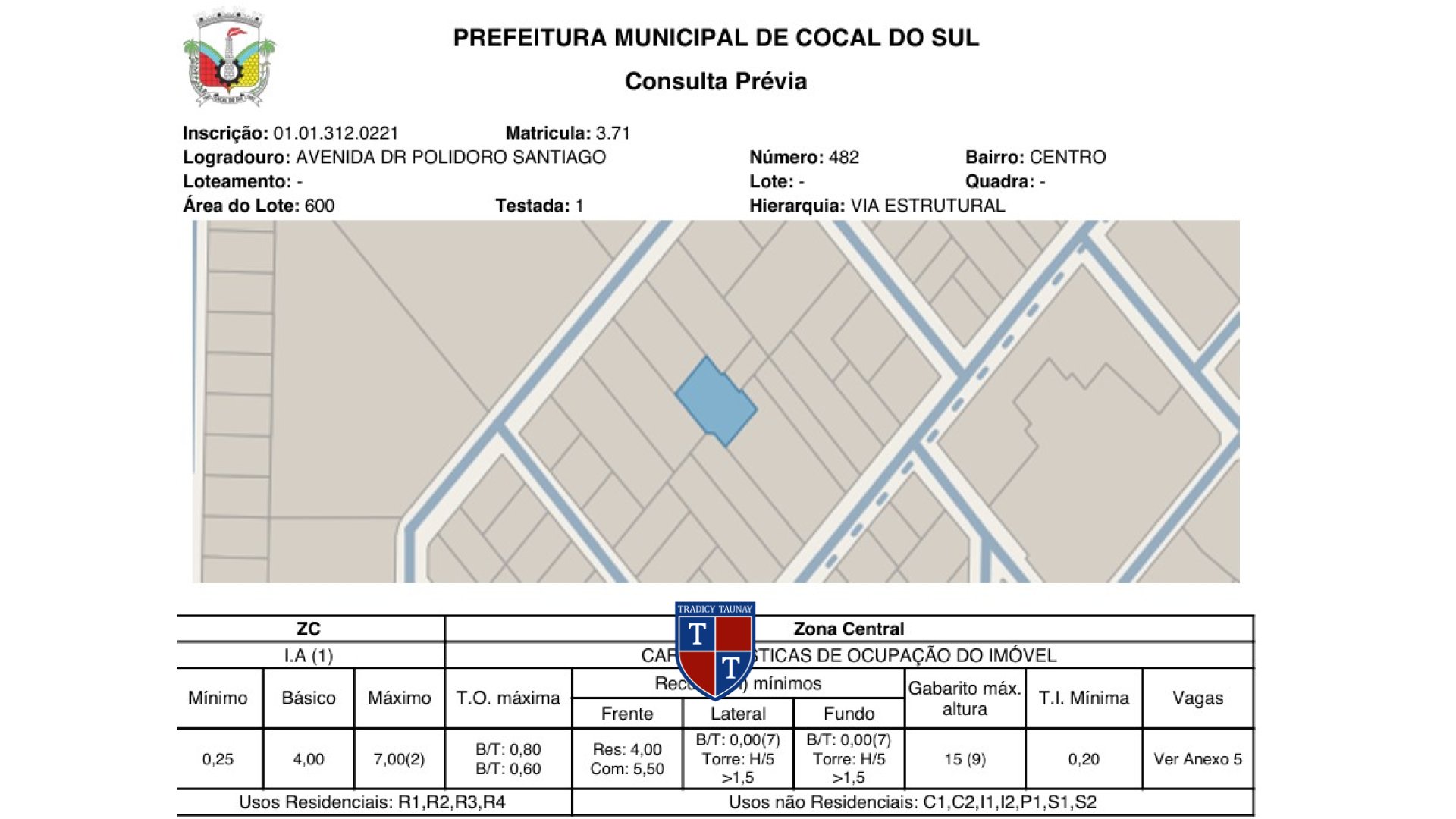 Foto 1 de TERRENO em CENTRO - Imóvel Retomado Caixa