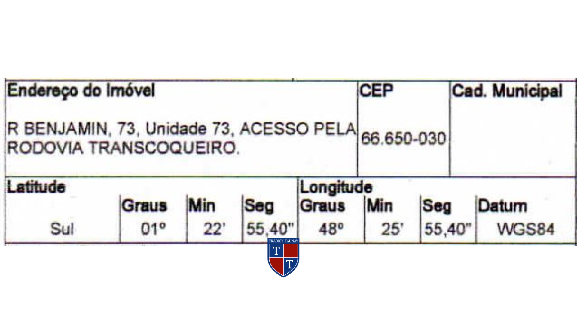 Foto 1 de TERRENO em CABANAGEM - Imóvel Retomado Caixa