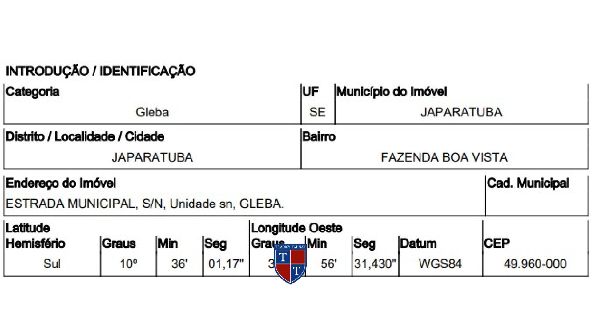 Foto 1 de GLEBA em FAZENDA BOA VISTA - Imóvel Retomado Caixa