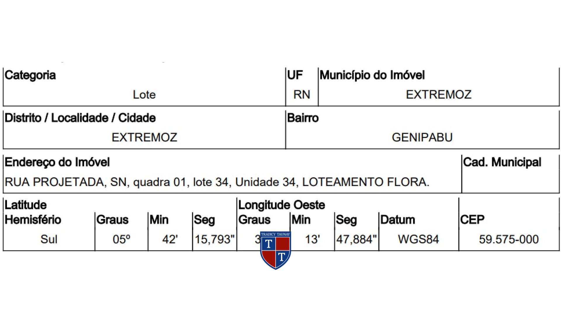 Foto 1 de TERRENO em GENIPABU - Imóvel Retomado Caixa