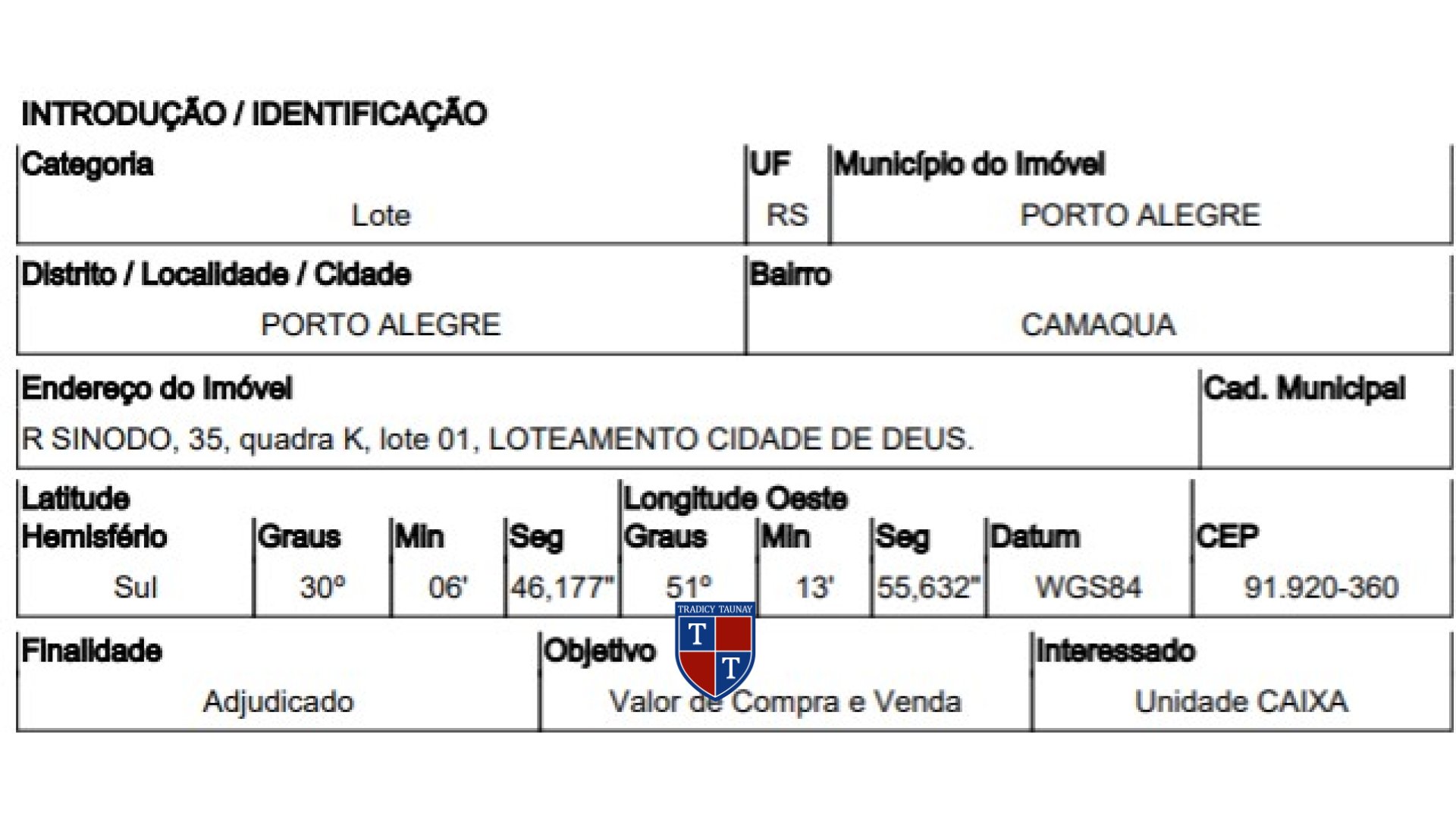 Foto 2 de TERRENO em CAMAQUA - Imóvel Retomado Caixa