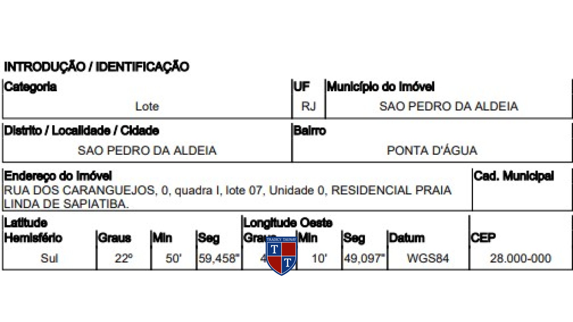 Foto 2 de TERRENO em PRAIA LINDA - Imóvel Retomado Caixa