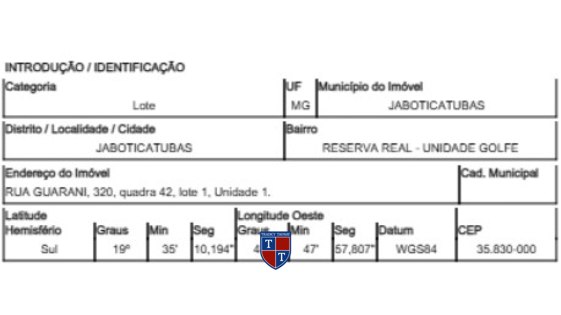 Foto 2 de TERRENO em JABOTICATUBAS - Imóvel Retomado Caixa