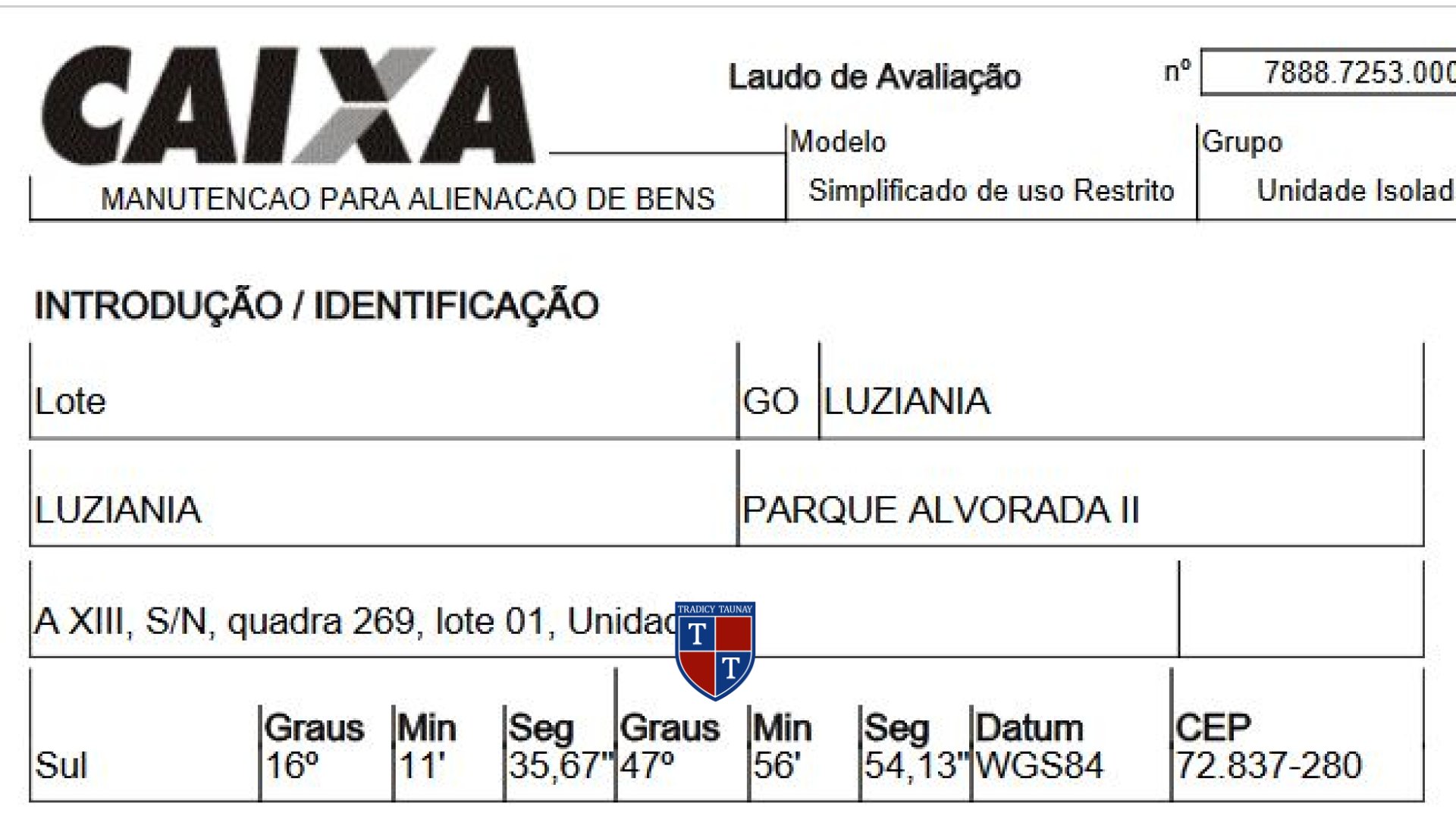 Foto 1 de TERRENO em PARQUE ALVORADA II - Imóvel Retomado Caixa