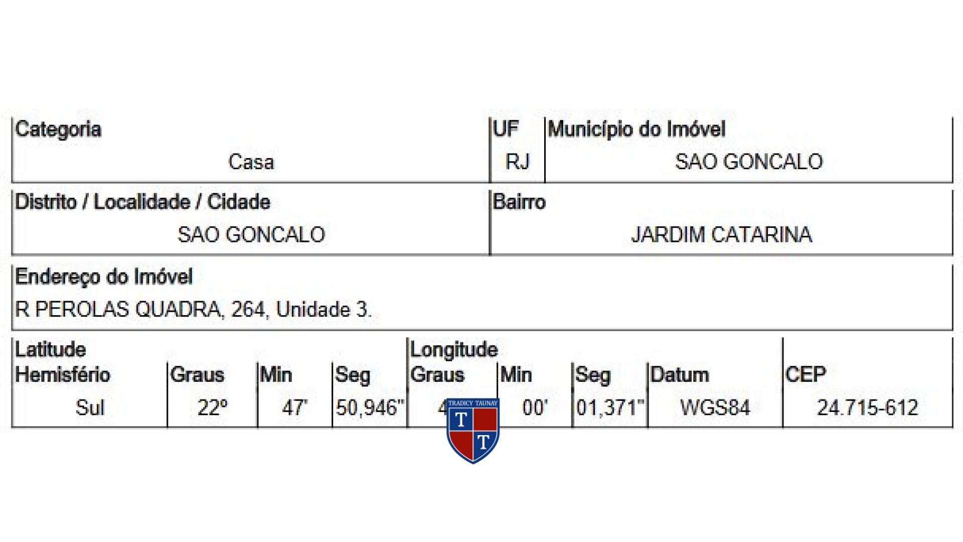 Foto 2 de CASA em JARDIM CATARINA - Imóvel Retomado Caixa