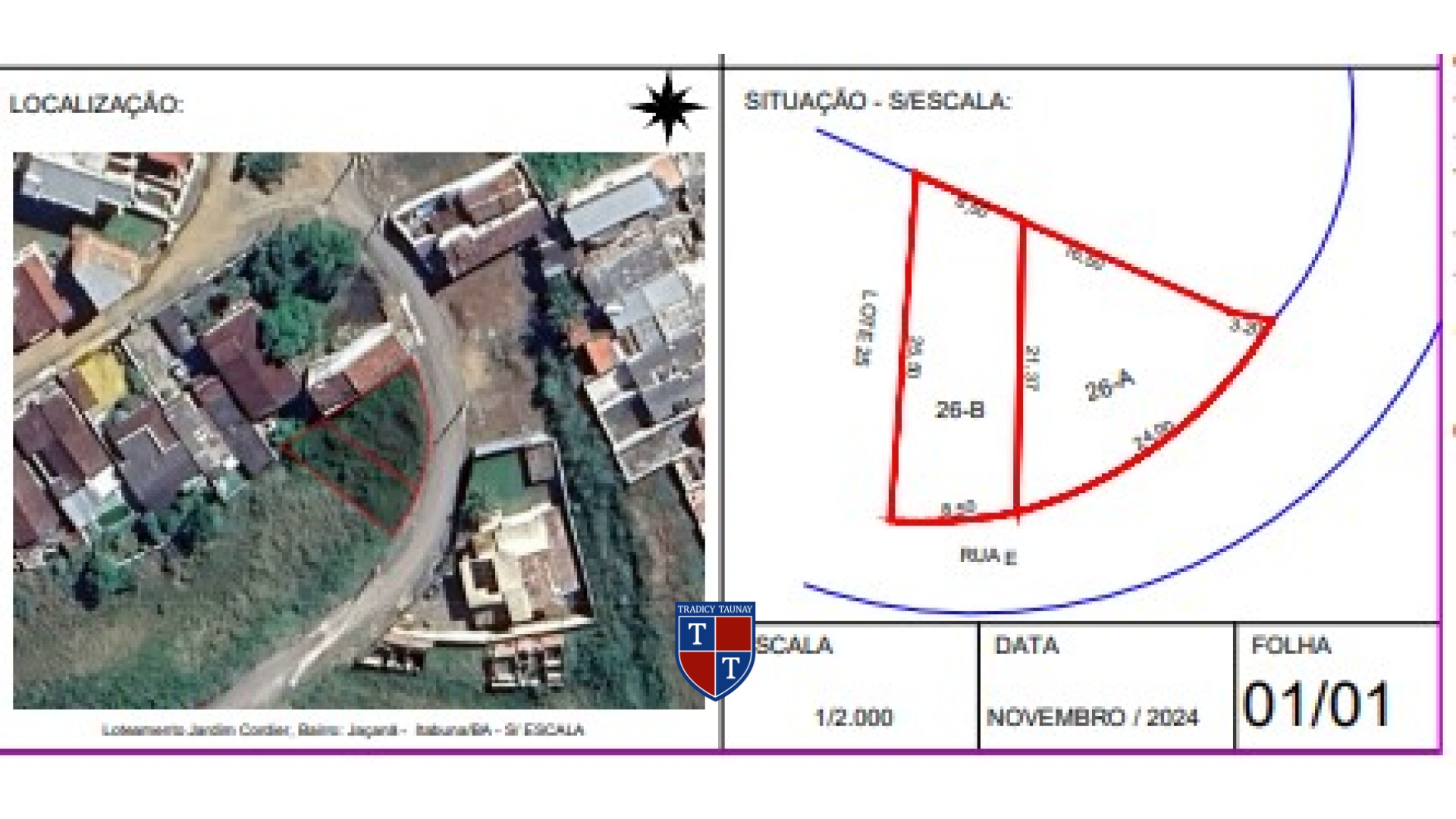 TERRENO em LOMANTO JUNIOR